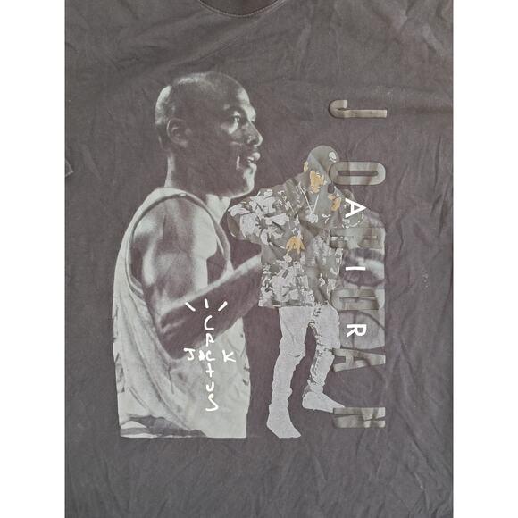 Michael Jordan x Fragment Cactus Jack Travis Scott Nike Tshirt Size L CJ9059-101 - Picture 3 of 10